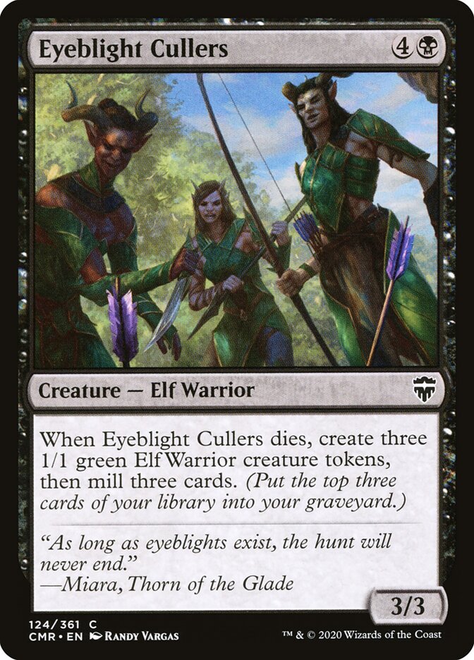 Eyeblight Cullers - Commander Legends 124