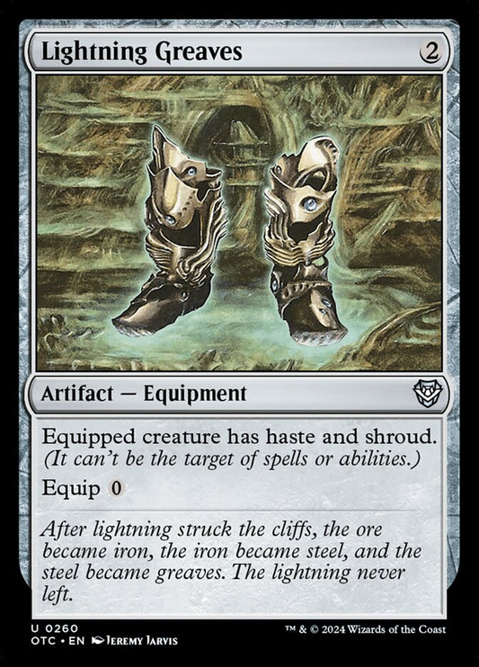 Lightning Greaves - OTC 260