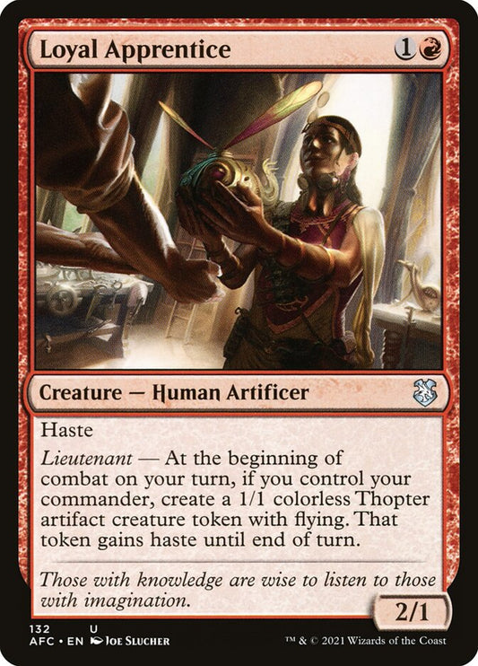 Loyal Apprentice - AFC 132