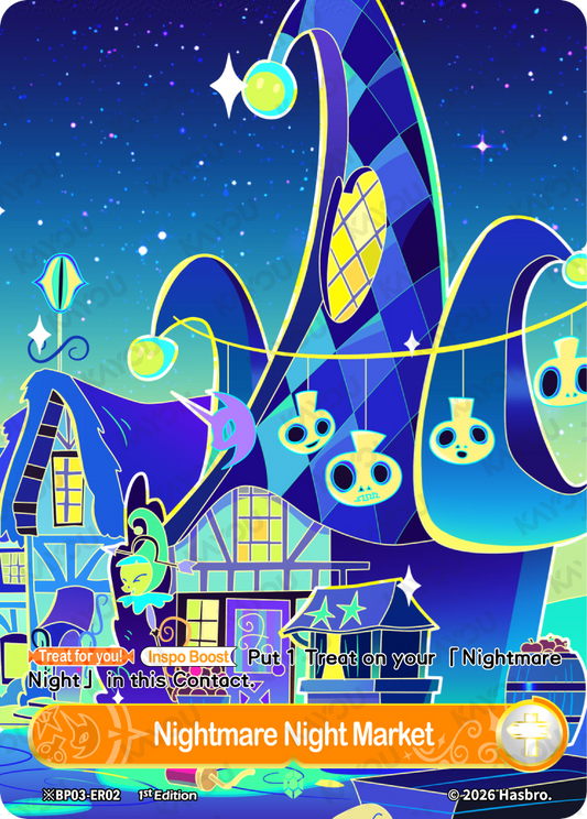 Nightmare Night Market ※BP03-ER02-C Nightmare Night trading card