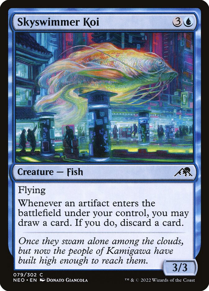 Skyswimmer Koi - Kamigawa: Neon Dynasty 79