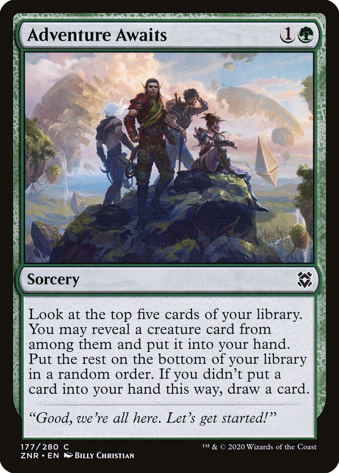 Adventure Awaits - Zendikar Rising 177 (Foil)