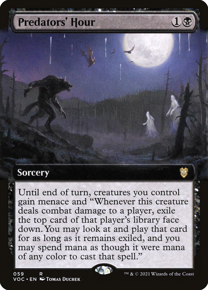 Predators' Hour - VOC 59