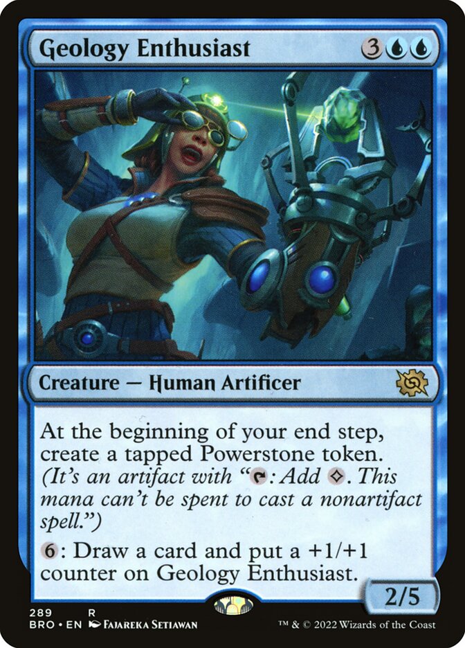 Geology Enthusiast - The Brothers' War 289 (Foil)