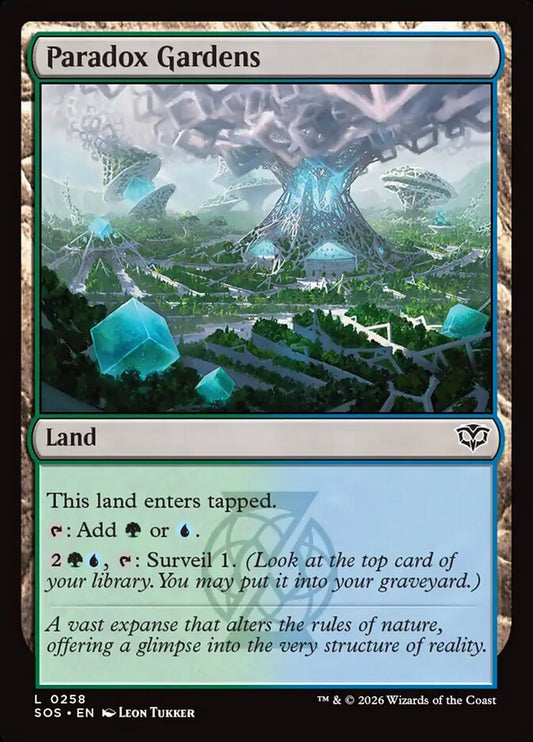 Paradox Gardens - Secrets of Strixhaven 258 (Foil)