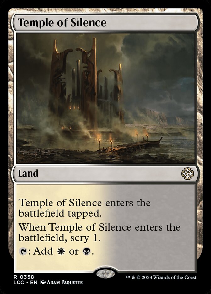 Temple of Silence - LCC 358