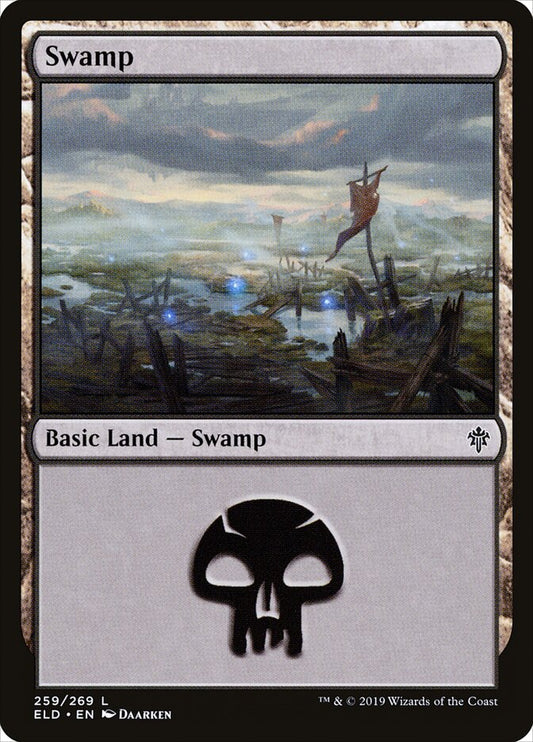 Swamp - Throne of Eldraine 259 (Foil)