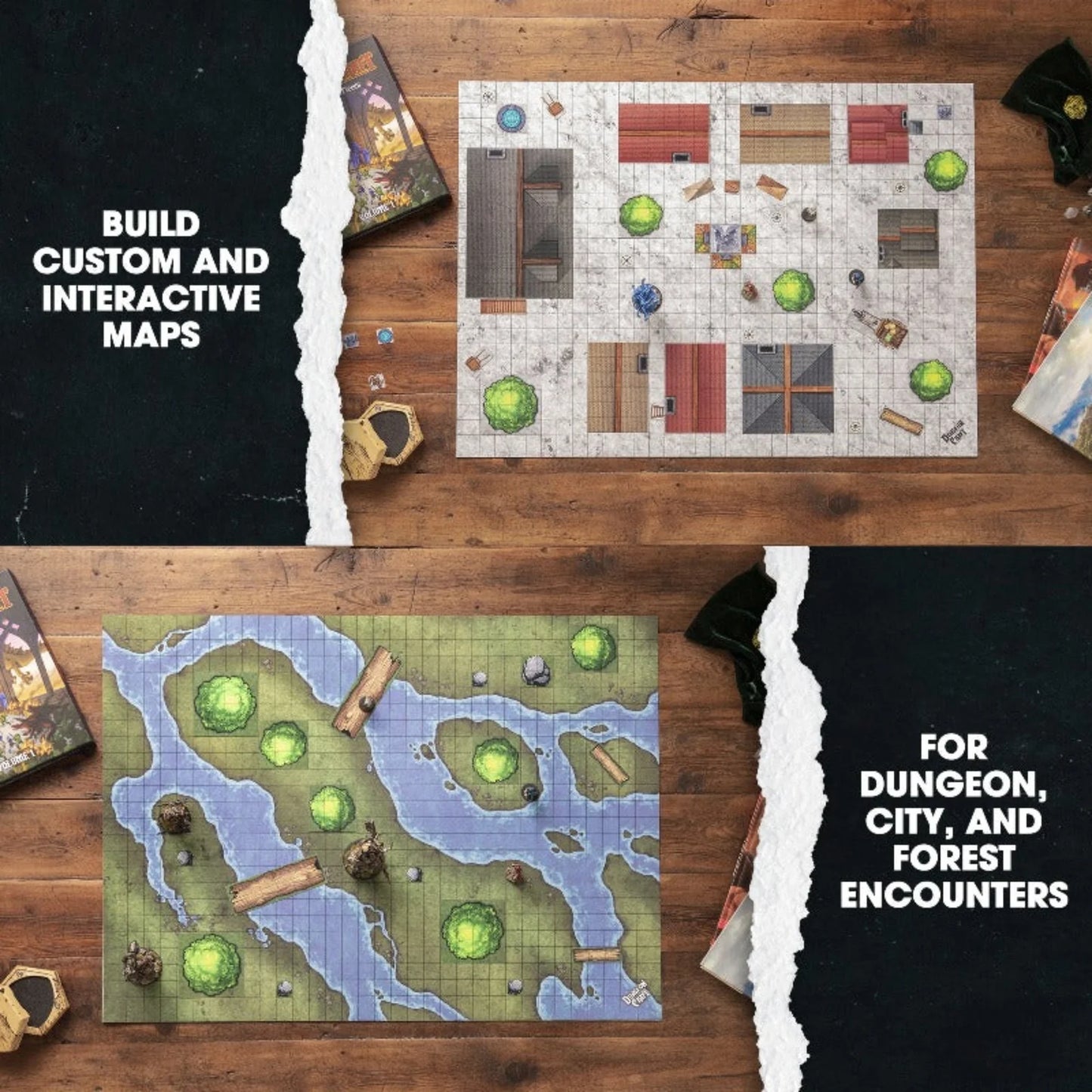 Dungeon Craft Volume I: Over 1,000+ Map Pieces Set (In Box)