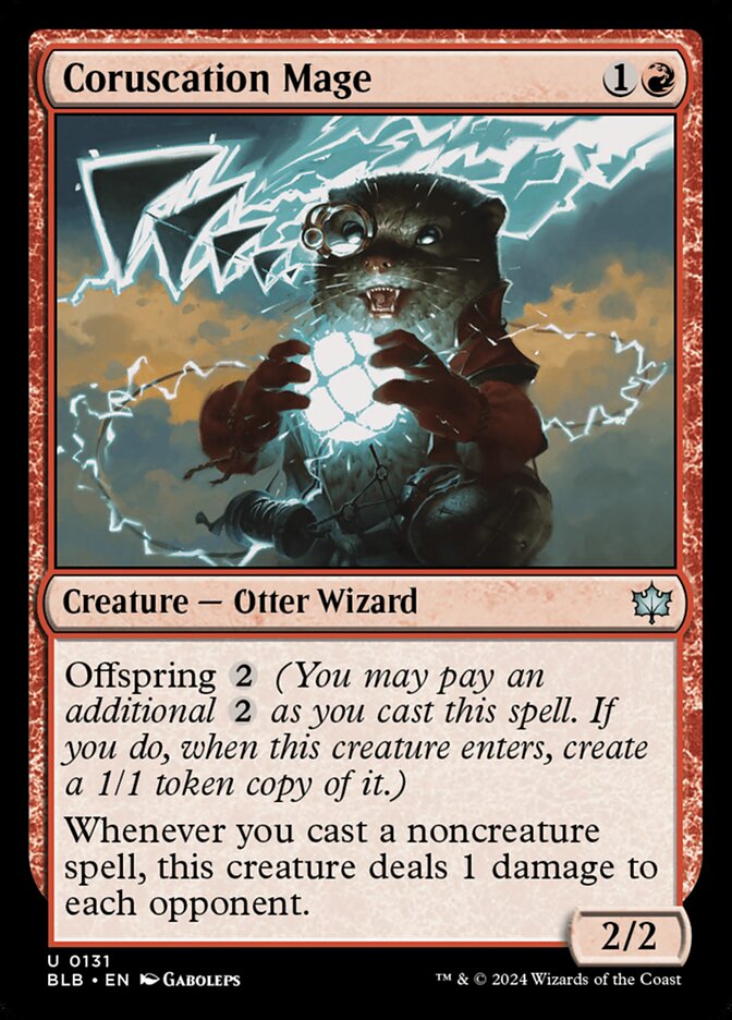 Coruscation Mage - Bloomburrow 131