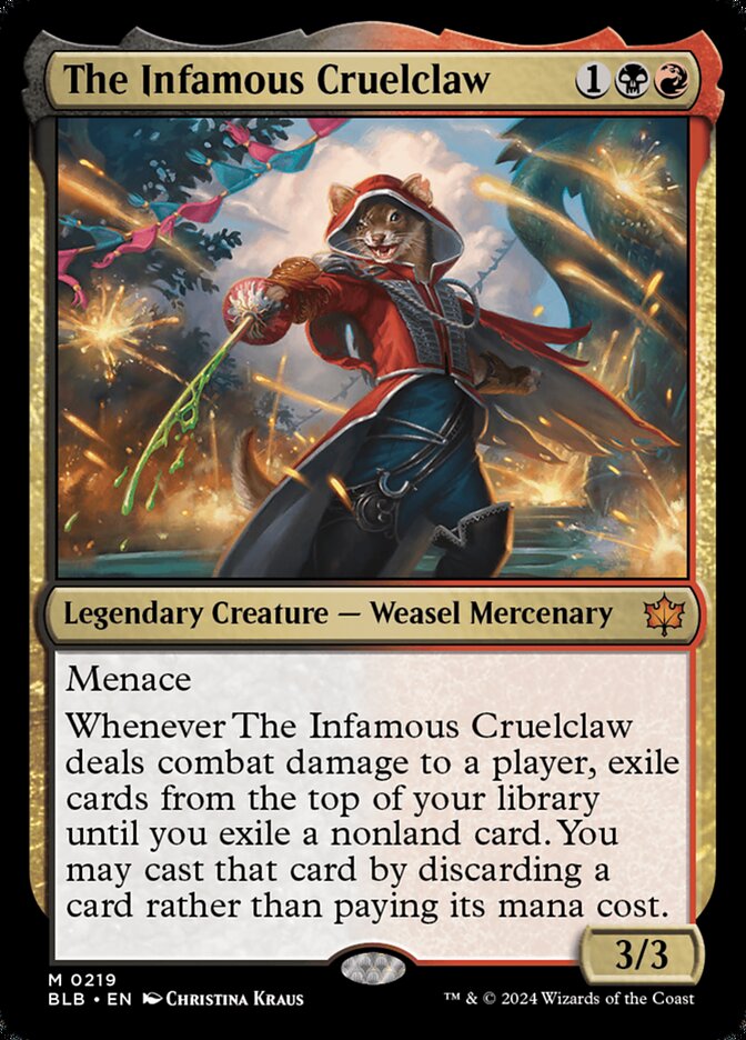 The Infamous Cruelclaw - BLB 219