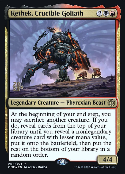 Kethek, Crucible Goliath - PONE 206s  (Foil)