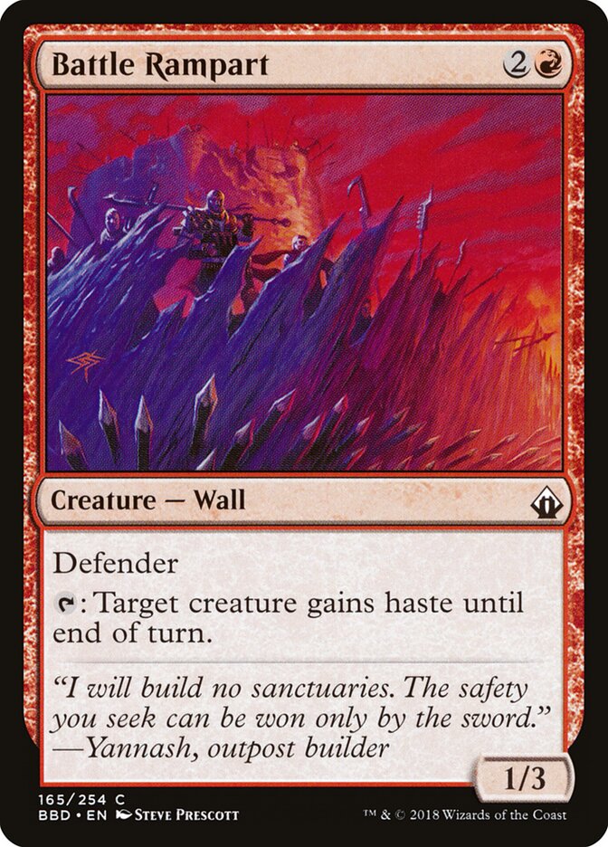 Battle Rampart - Battlebond 165