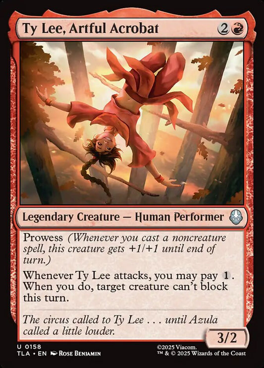 Ty Lee, Artful Acrobat - Avatar: The Last Airbender 158 (Foil)