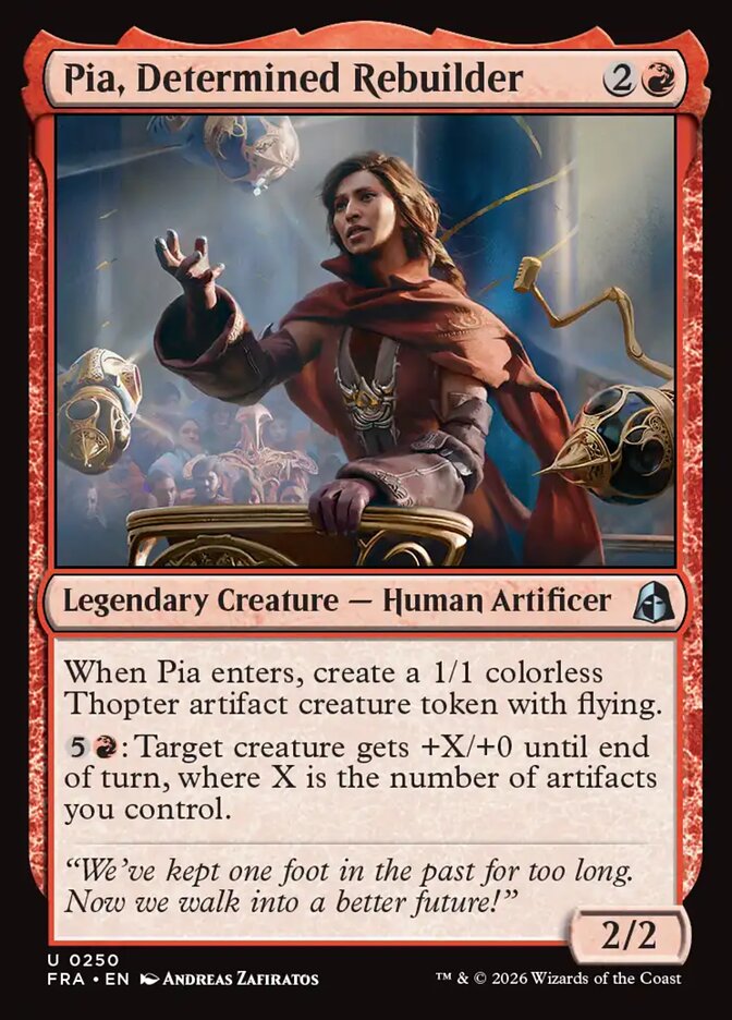 Pia, Determined Rebuilder - Reality Fracture 250