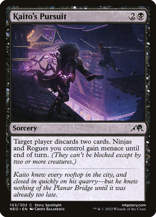 Kaito's Pursuit - Kamigawa: Neon Dynasty 103