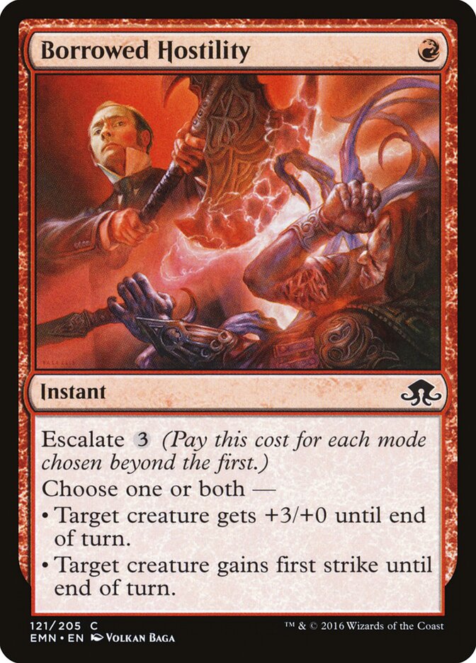 Borrowed Hostility - Eldritch Moon 121
