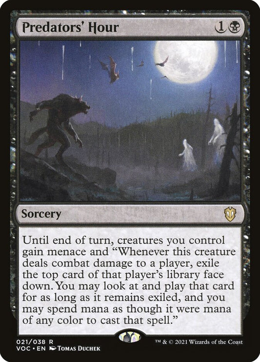 Predators' Hour - VOC 21