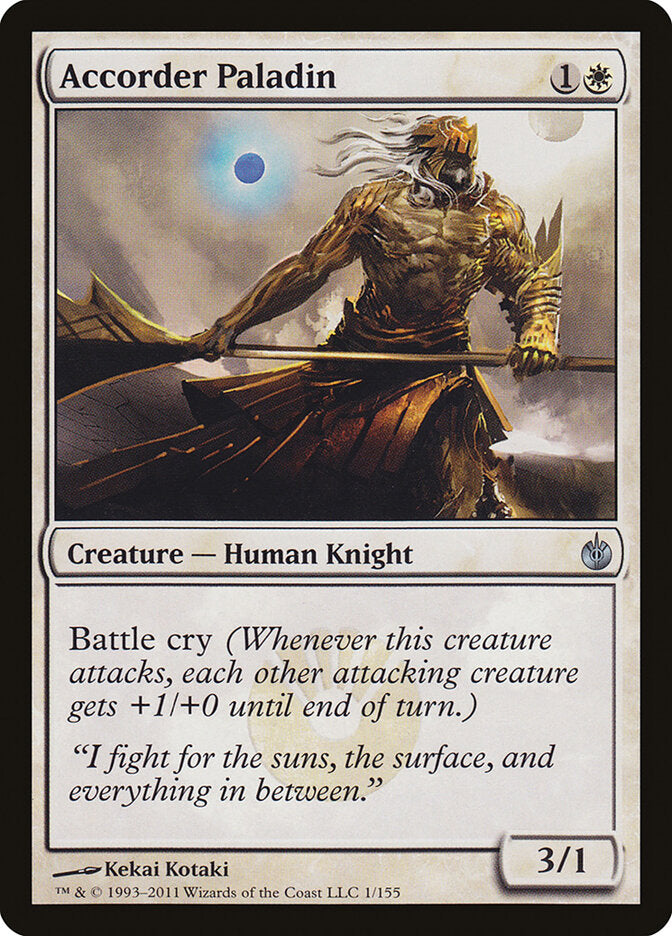 Accorder Paladin - Mirrodin Besieged 1