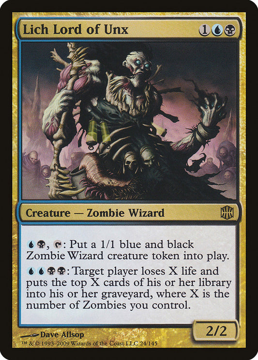 Lich Lord of Unx - ARB 24  (Foil)