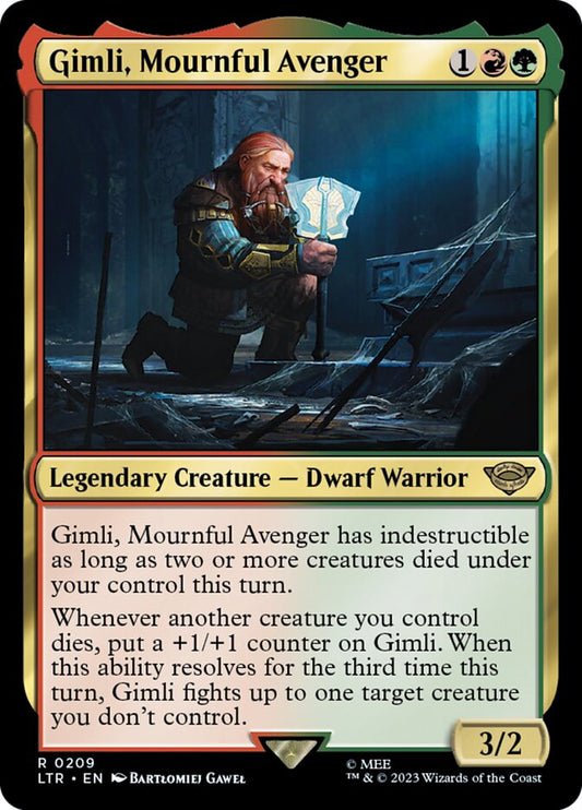 Gimli, Mournful Avenger - LTR 209