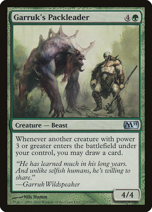 Garruk's Packleader - M11 177
