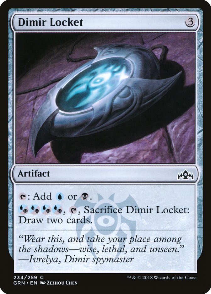 Dimir Locket - Guilds of Ravnica 234