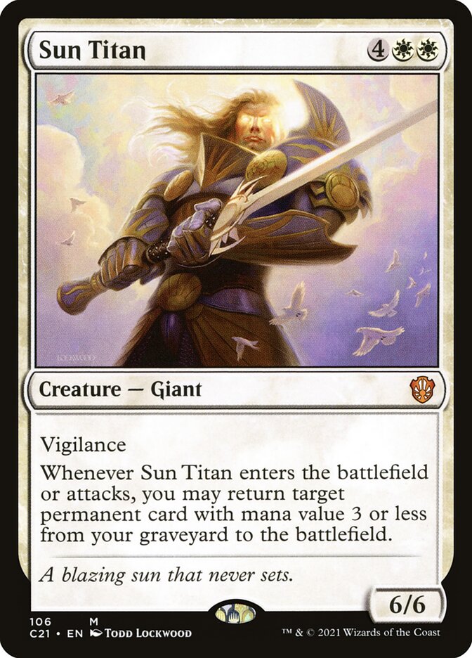 Sun Titan - Commander 2021 106