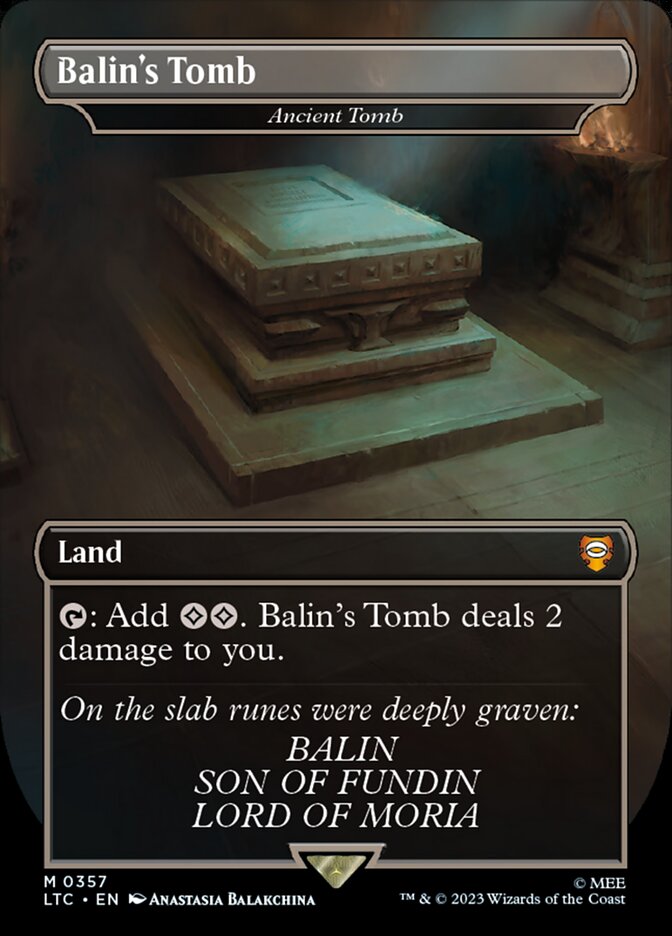 Ancient Tomb - Tales of Middle-earth Commander 357 (Foil)
