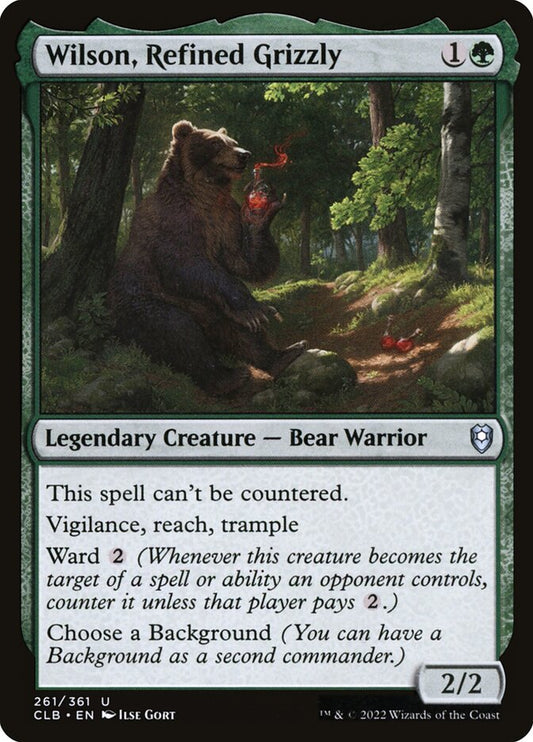 Wilson, Refined Grizzly - CLB 261