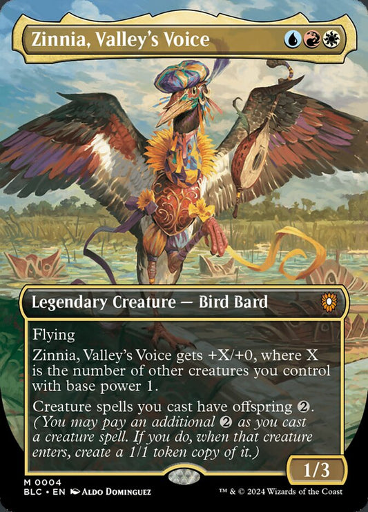 Zinnia, Valley's Voice - BLC 4  (Foil)