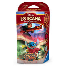 Disney Lorcana : Reign of Jafar Starter Deck - Ruby and Steel (Brave and Brazen)