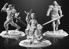 Stormlight Premium Miniatures - Nale, Rysn & Zellion
