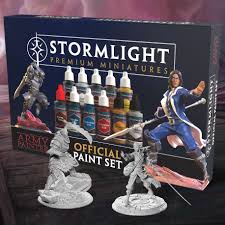 Stormlight Premium Miniatures - Official Paint Set by The Army Painter