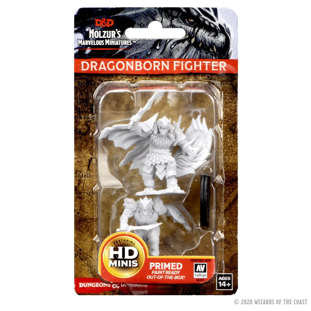 D&D Nolzur's Marvelous Miniatures: Dragonborn Male Fighter #73198