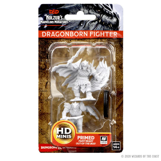 D&D Nolzur's Marvelous Miniatures: Dragonborn Male Fighter #73198