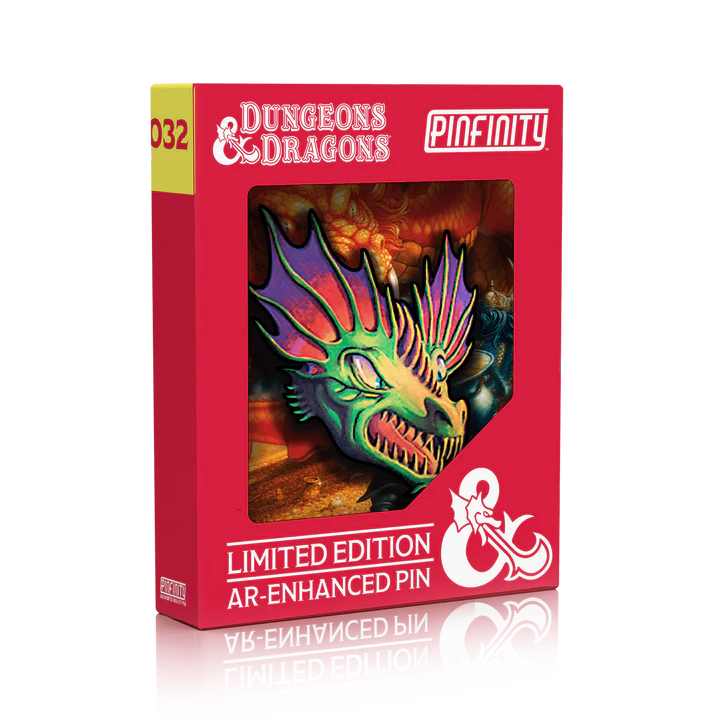 D&D Classic Dragon - Augmented Reality Enamel Pin