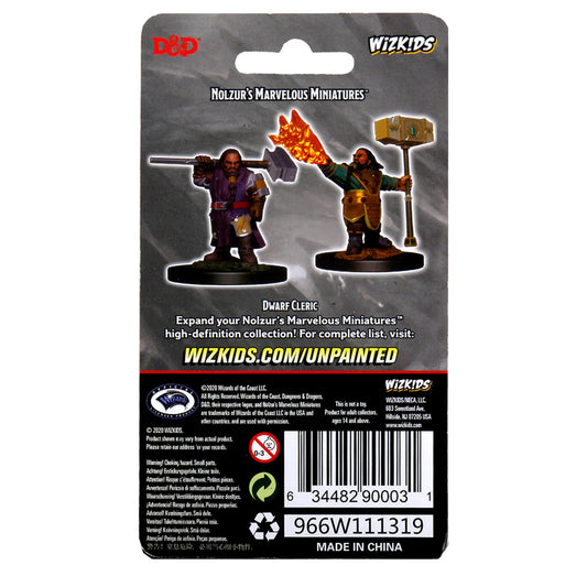 D&D Nolzur's Marvelous Miniatures - Dwarf Cleric #90003