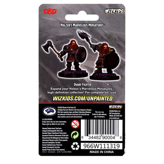 D&D Nolzur's Marvelous Miniatures - Dwarf Fighter #90004