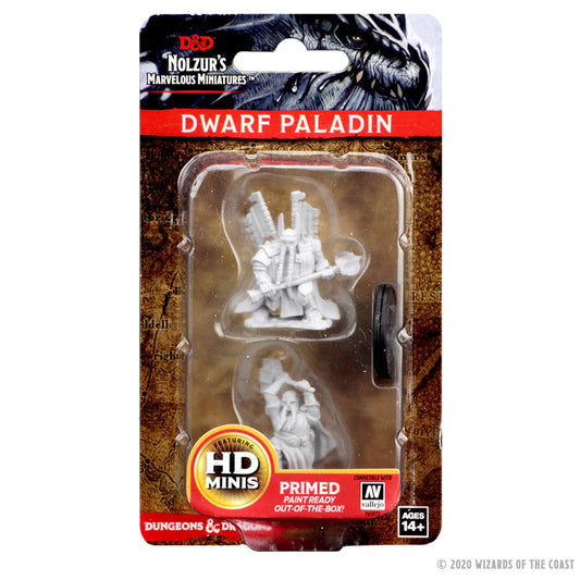 D&D Nolzur’s Marvelous Miniatures - Male Dwarf Paladin - #72630