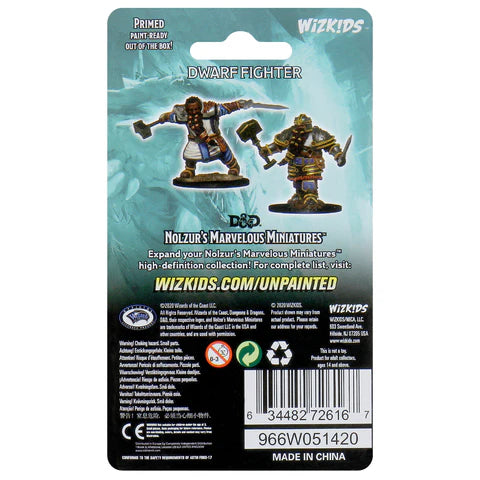 D&D Nolzur’s Marvelous Miniatures - Male Dwarf Fighter - #72616