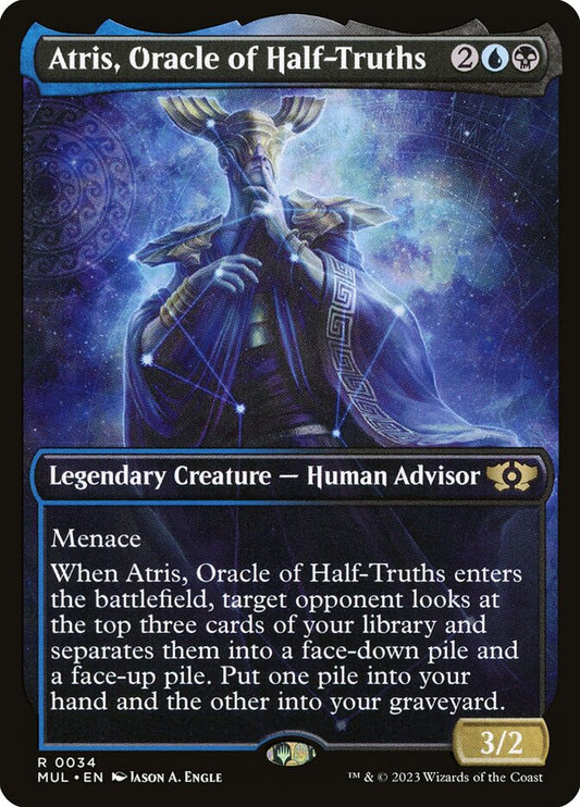 Atris, Oracle of Half-Truths - MUL 34  (Foil)