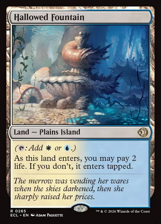 Hallowed Fountain - ECL 265  (Foil)