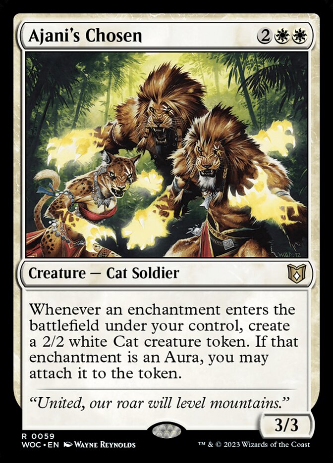 Ajani's Chosen - WOC 59