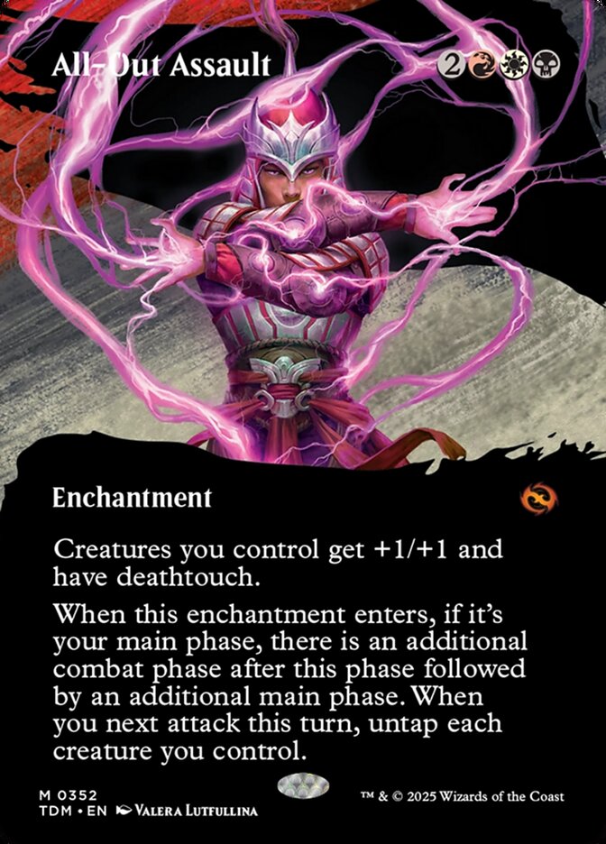 All-Out Assault - TDM 352  (Foil)