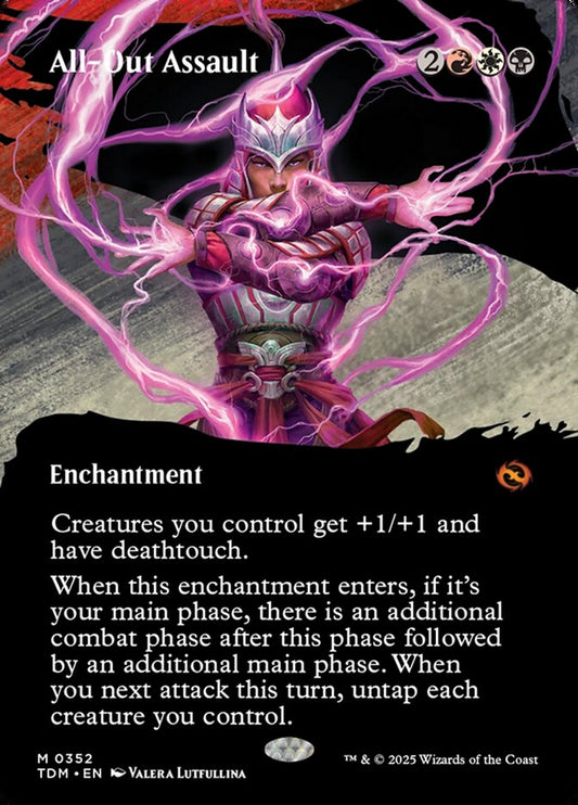 All-Out Assault - TDM 352  (Foil)