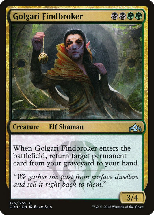 Golgari Findbroker - Guilds of Ravnica 175