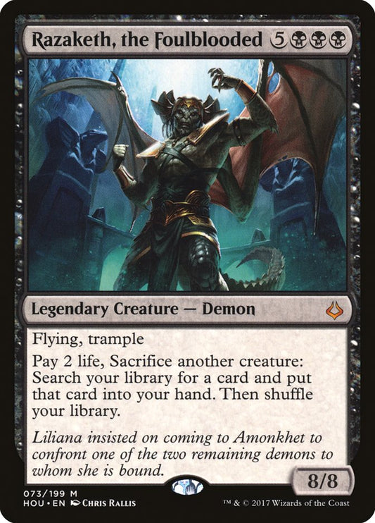 Razaketh, the Foulblooded - HOU 73