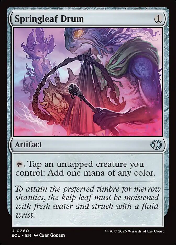 Springleaf Drum - Lorwyn Eclipsed 260