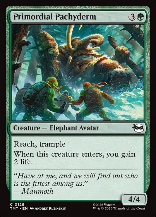 Primordial Pachyderm - TMT 129  (Foil)