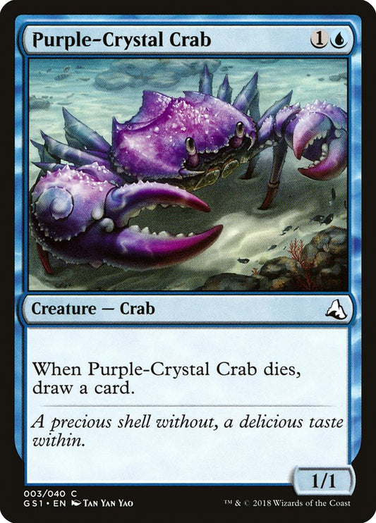 Purple-Crystal Crab - GS1 3